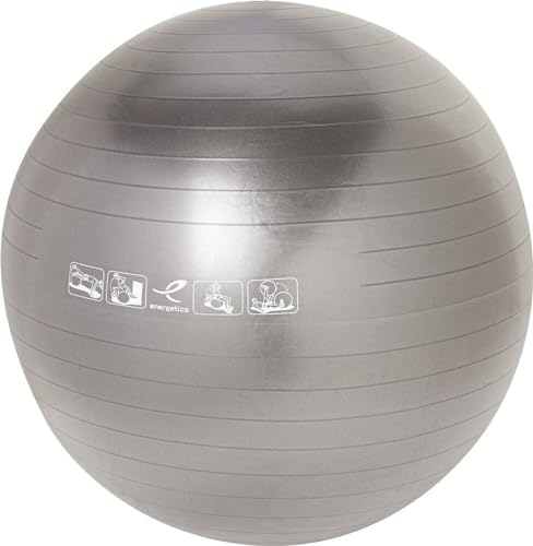 Ballon de Gymnastique ENERGETICS Turquoise Taille Unique pour fitness et gym