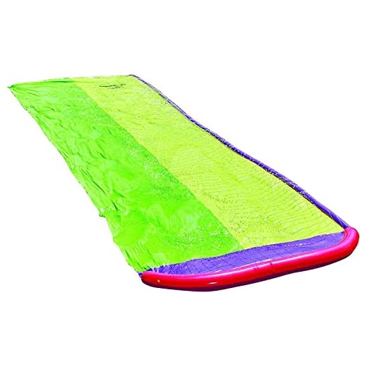 Wham-O Slip 'N Slide Surf Rider Double Sliding Lanes 16ft , color may vary