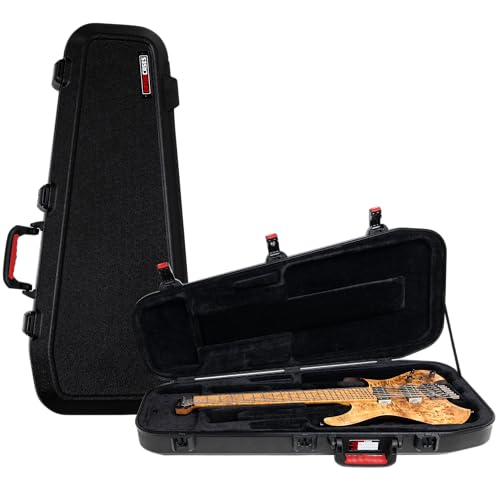 Image of Gator Cases Molded Flight Case For Headless Electric Guitars With TSA Approved Locking Latch; (GTSA-HEADLESSELEC)