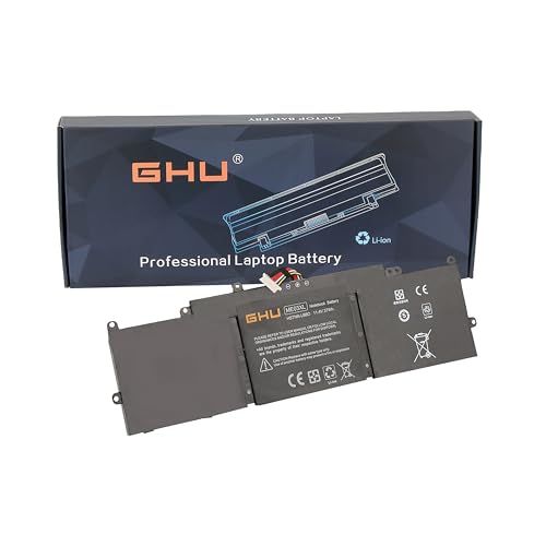 GHU New ME03XL ME03 Battery 37 Wh Compatible with HP Stream 11 and Stream 13 C010NR Notebook 787521-005 787089-541 TPN-Q154 TPN-Q155 TPN-Q156 HSTNN-UB6M [11.4V 37Wh]
