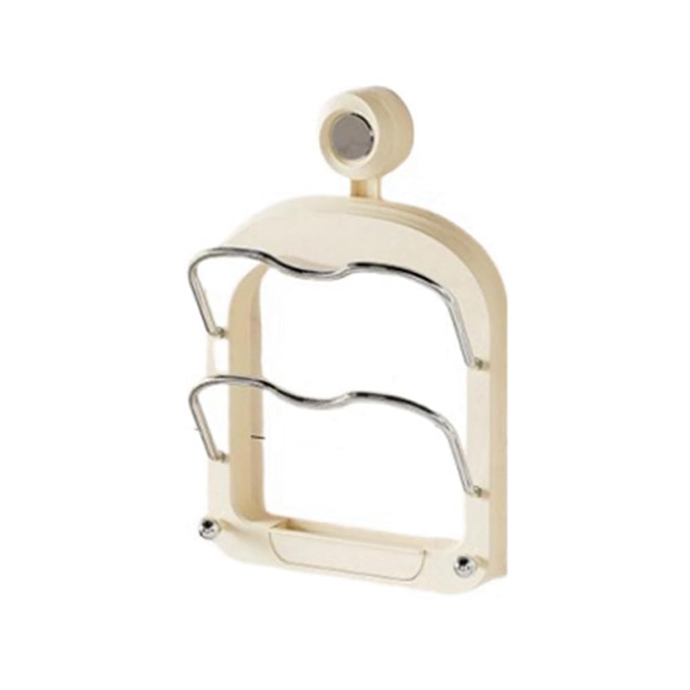 CTRLZS Wall Mount Pot Lids Holder Wall Mounted Household Kitchen Storage Holder Pan Lid Pot Cover Rack Cutting Board Holder B
