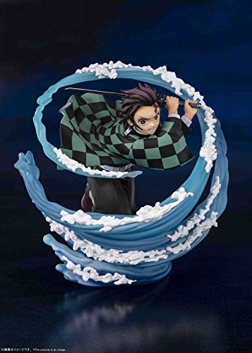 Image of TAMASHII NATIONS - Demon Slayer: Kimetsu no Yaiba - Tanjiro Kamado -Water Breathing- (Reissue) FiguartsZERO Collectible Statue