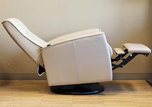 Fjords Ulstein Swing Relaxer Recliner Norwegian Ergonomic Scandinavian Lounge Reclining Chair Furniture Nordic Line Cappuccino Genuine Leather By Hjellegjerde + Inside The Home Delivery And Setup #TOP4