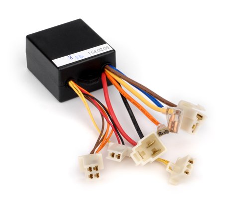 AlveyTech ZK2400-DP-LD (ZK2400-DP-FS) Control Module with 4-Wire Throttle Connector fits Razor E100/E125 (Versions 10+) Spark and Launch (All Versions) Scooters - Replacement Scooter Speed Controller