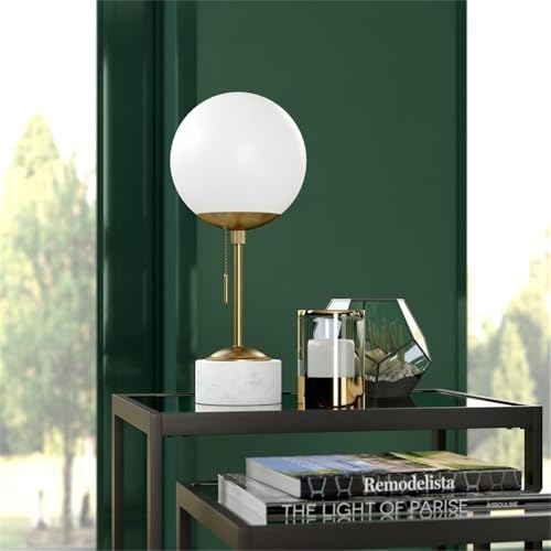 Lámpara de mesa Reagan 45 cm con pantalla de vidrio miniatura 6