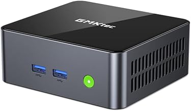 GMKTec G1 Mini PC with Intel 12th Gen N95 CPU - 4 cores and 4 threads, Intel UHD Graphics 8GB DDR4 RAM and 256GB NVMe SSD [GMK-G1-8-256]