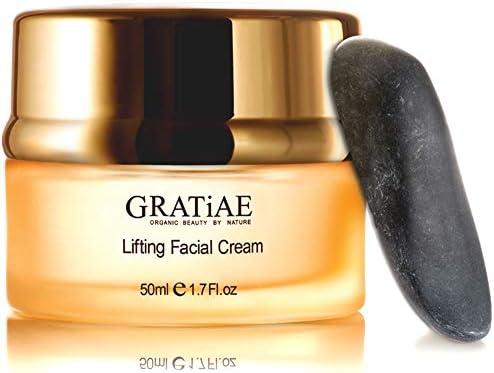 Gratiae Organics Lifting Moisture Cream with Volcanic Stone, 1.7-Ounce