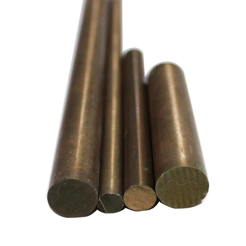 metal blanks C17200 Beryllium Bronze Rod Bar 3mm 4mm 5mm 6mm 7mm 8mm 10mm crafts stock(7x100mm 1pc)
