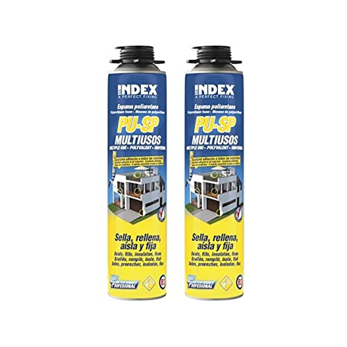 Espuma de montaje, tubo de pulverización de espuma de poliuretano, aislamiento y aislamiento interior y exterior para ventanas (2, para pistola de espuma) Cover