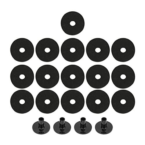 Almofada de feltro de bateria acessórios de substituição de prato de longa duração para instrumentos