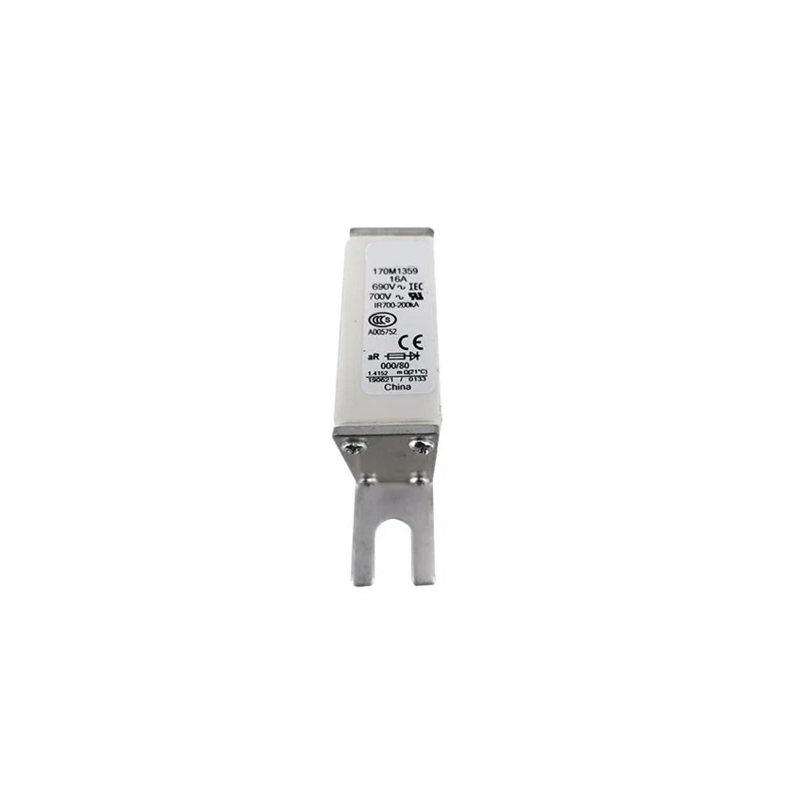 Fusible rapide 170M3619 pour sécuriser les variateurs industriels