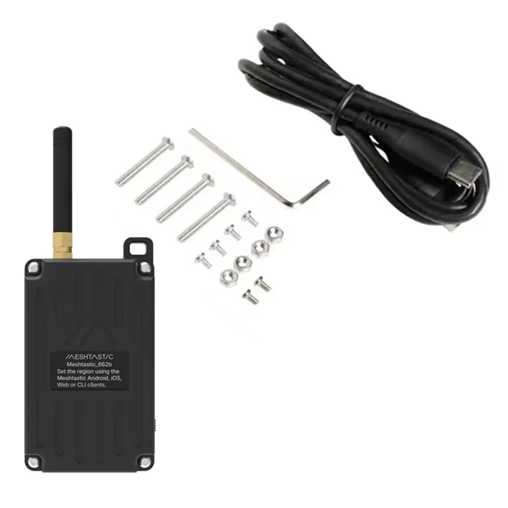 Dispositivo Wisesh RAK10709 Pocket V2 Compatibile con Meshtastic con Opzioni di Involucro Multicolore Pronto all'Uso.