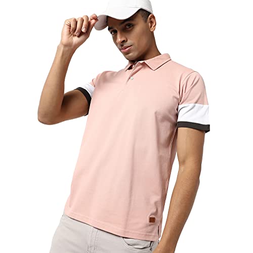Image of Campus Sutra Men's Cotton Regular Fit T-Shirt