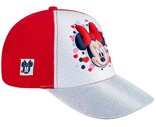 Disney Minnie Mouse Toddler Girls Pink Baseball Cap - Ages 2-4 Years - Adjustable Velcro Closure (Pink/White) (Polka Dot)2