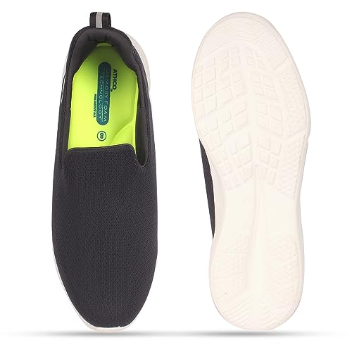 Image of ATHCO Mens Austin Memory Foam Comfort Shoes|Running|Walking|Training|Gym|Jogging|Sneaker|Athletic|Slipon|Flexible|Lightweight|Dailyuse|Sports|Casual|ExtraSoft|Fitness
