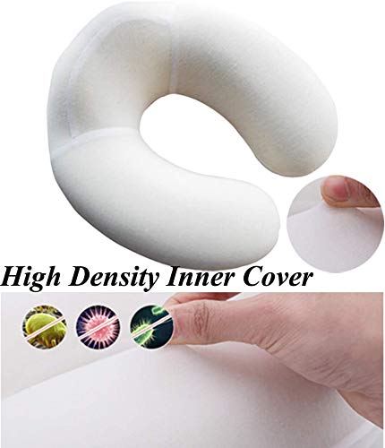 Ecosafeter Portable Travel Pillow - Neck Perfect Support Pillow,Luxury Compact & Lightweight Quick Pack for Camping,Sleeping Rest Cushion