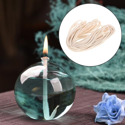 Mechas de algodón trenzado para lámparas y velas miniatura 4