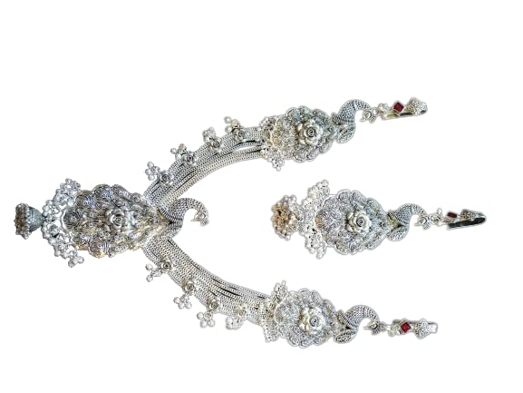 Buy Manglick Oxidized Silver Kamarband for Girls u0026 Women at Amazon.in