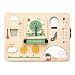 Produktbild Tender Leaf Toys Wetteruhr Lernspielzeug mit magnetischem Zubehör und Aktivitäten- Lehren Sie Jahreszeiten, Temperatur und Neue Sprachfähigkeiten für Kinder ab 3 Jahren