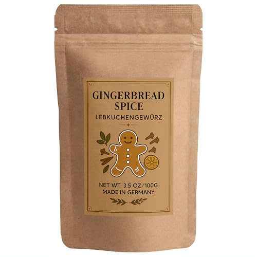German Gingerbread Spice Mix – Traditional “Lebkuchengewürz” Made in Germany,