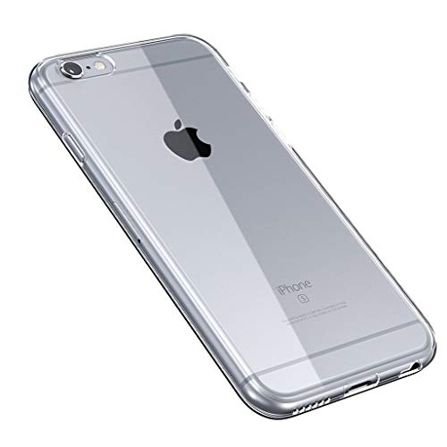 Image of Case Creation Brand - Mobile Cover for Apple iPhone 6S Plus (Soft & Flexible Back Case), Transparent