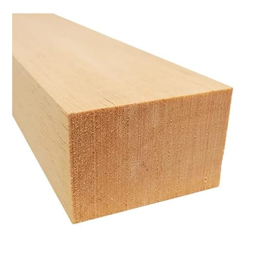 BNM AAA Balsa Block 2 x 3 x 12" Arts Crafts