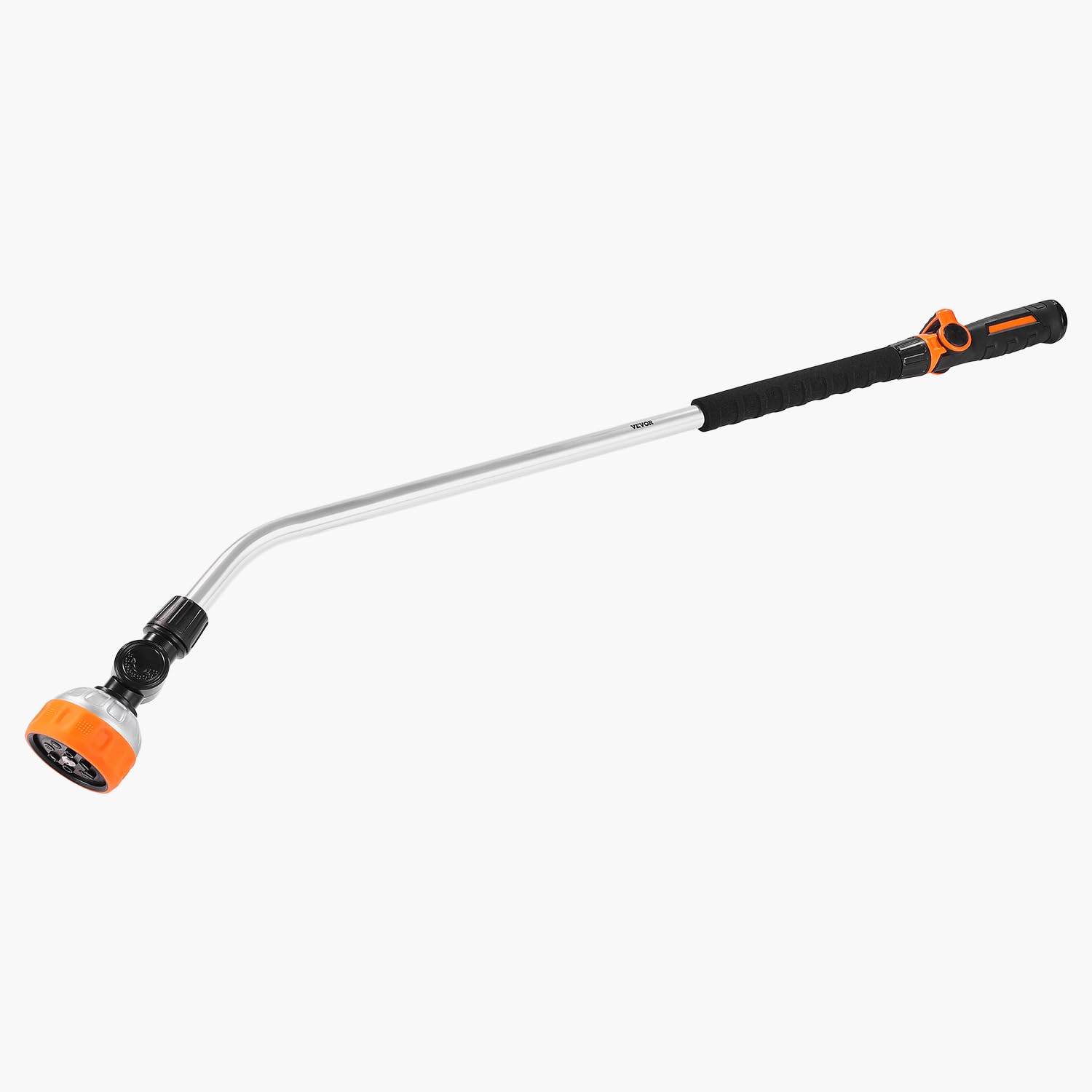 VEVOR Bacchetta per irrigazione da giardino extra lunga da 91 cm, con 8 modalità di spruzzo e testa girevole a 180°, ugello lungo con controllo on/off per pollice, ideale per appendere cesti