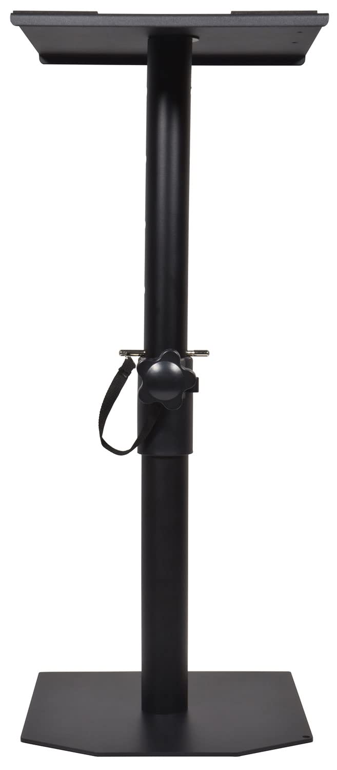 QTX | Height Adjustable Monitor Floor Stand