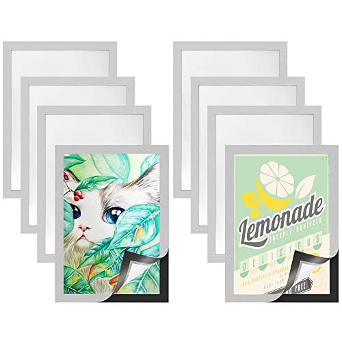 BUENTYA 8 Pezzi Cornici Magnetiche A4 Custodia