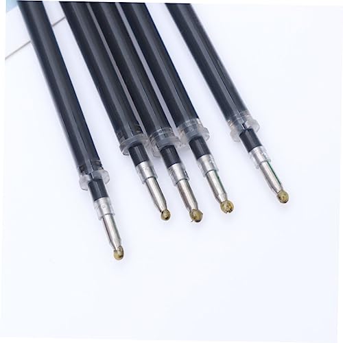12 recambios de tinta negra gel punta fina para bolígrafos miniatura 2