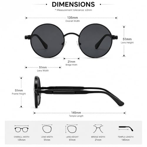 Image of RICHORS Retro Square Black Light Weight Uv Protection Non-Polarized Sunglasses For Men And Women Uv Protection Classic Sunglass Unisex, Medium