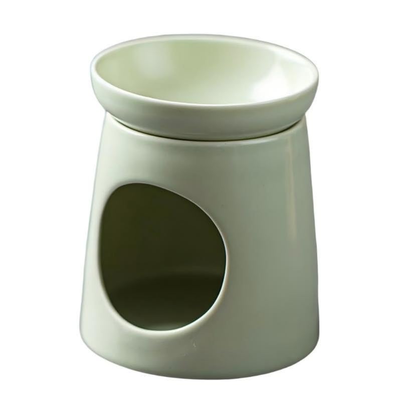 Difusor Cerámico para Aromaterapia Verde con Mango y Pico