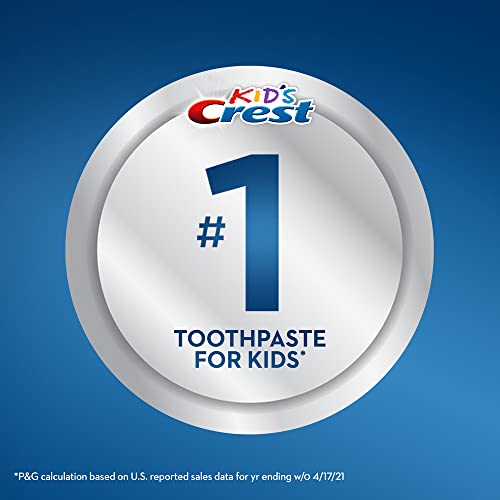 Crest Kids Cavity Protection Toothpaste, Sparkle Fun Flavor, 4.6 Oz 4 Pack #TOP5