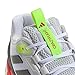adidas Men's Crazyflight 6 Indoor Sneaker, White/Aurora Met./Semi Lucid Red, 9