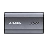 【エイデータ】 外付けSSD SE880 グレー 500GB USB 3.2 Gen2 USB Type-A ポートまたはUSB Type-C ポート 最大読込速度20Gbp/秒 AELI-SE880-500GCGY-I ケーブル式
