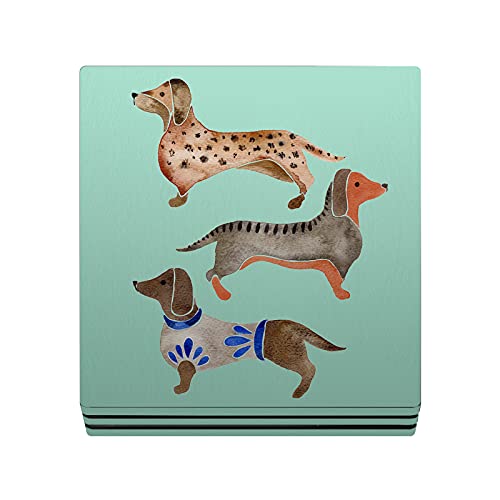 Protection Vinyle PS4 Pro Anti-Rayures Design Art Teckel - 2