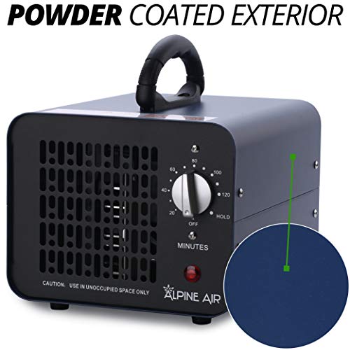 Alpine Air Commercial Ozone Generator, 6000Mg/H O3 Machine Home Air Ionizer Deodorizer For Rooms, Smoke, Cars And Pets #TOP5