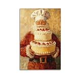 Witzige Weihnachtsmann-Wandkunst, lustige Weihnachts-Toilettenposter, Weihnachtsmann mit Toilettenpapierdruck, Vintage-Weihnachts-Badezimmer-Drucke, 40 x 60 cm