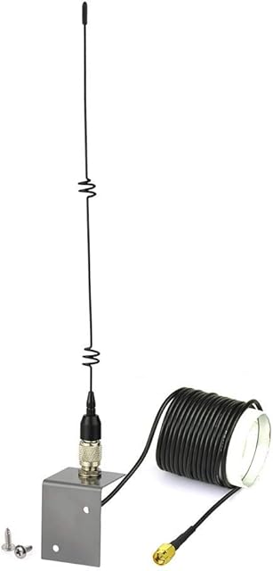Eightwood Outdoor 4G LTE Antenna External Aerial SMA Male 5dbi Omni-directional Wall Mount Compatible for Huawei Netgear 4G Router Modem Gateway Wlan Bluetooth Wireless Network