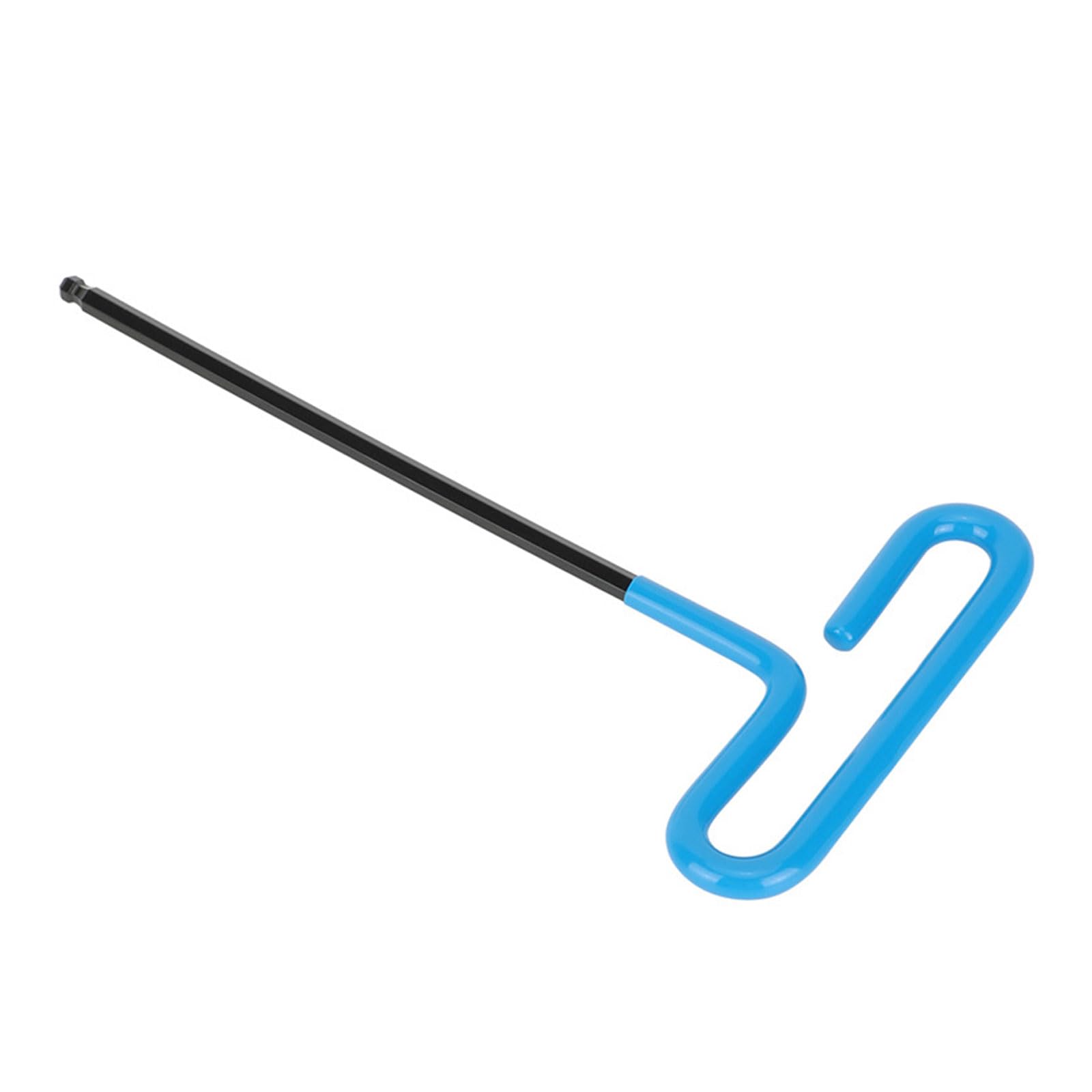 HDOYTXXM Multipurpose 4mm T Handle Allen Wrench with Antislip Blue Grip for Various Maintenance Tasks T Handle Tool