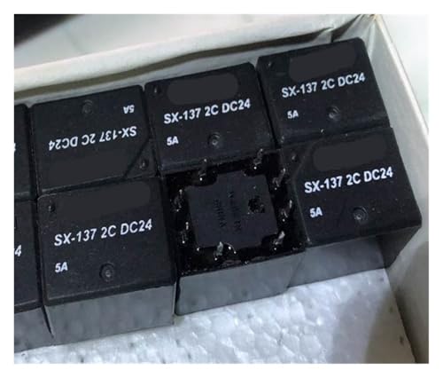 Relais industriel SX-137 2C DC24V à 8 broches pour circuits de commande