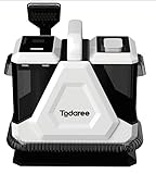 Todaree Polsterreiniger Gerät Nasssauger Waschsauger, 550W Kompaktes Waschsauger Tiefenreinigung von Flecken, Nasssauger für Teppiche, Polster, Sofa, Auto, Haustiere & Mehr (White)