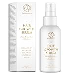 Hair Growth Serum Spray with Rosemary Oil, Batana Oil & Castor Oil – Rice Water & Biotin Scalp Treatment for Thinning Hair - Hair Loss Care for Women & Men (50 ml (Pack of 1))