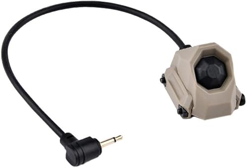 Interruptor de presión de activación remota con botón modular táctico para SF M300 M600 PEQ15/PEQ DBAL NGAL Series Weapon Light y linterna táctica,