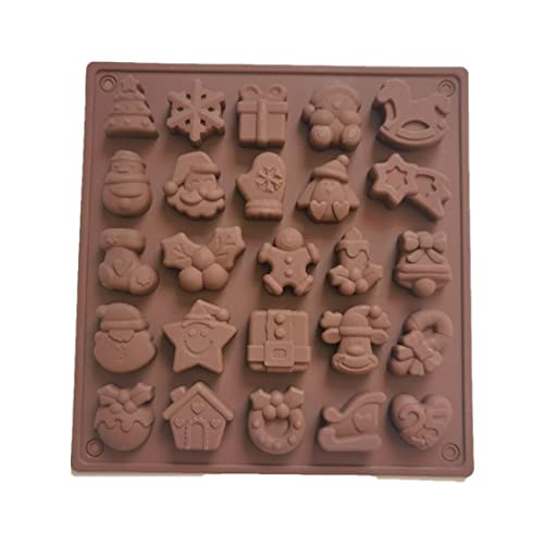 Moule De Chocolat De Noël Moules De Gelée De Silicone