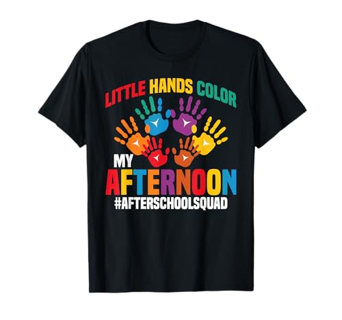Photo de Le personnel du programme après l'école Lil Hands After School Program T-Shirt