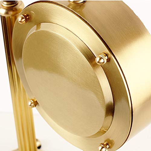 Reloj de asiento vintage para decorar la mesa de una sala de estar elegante 5