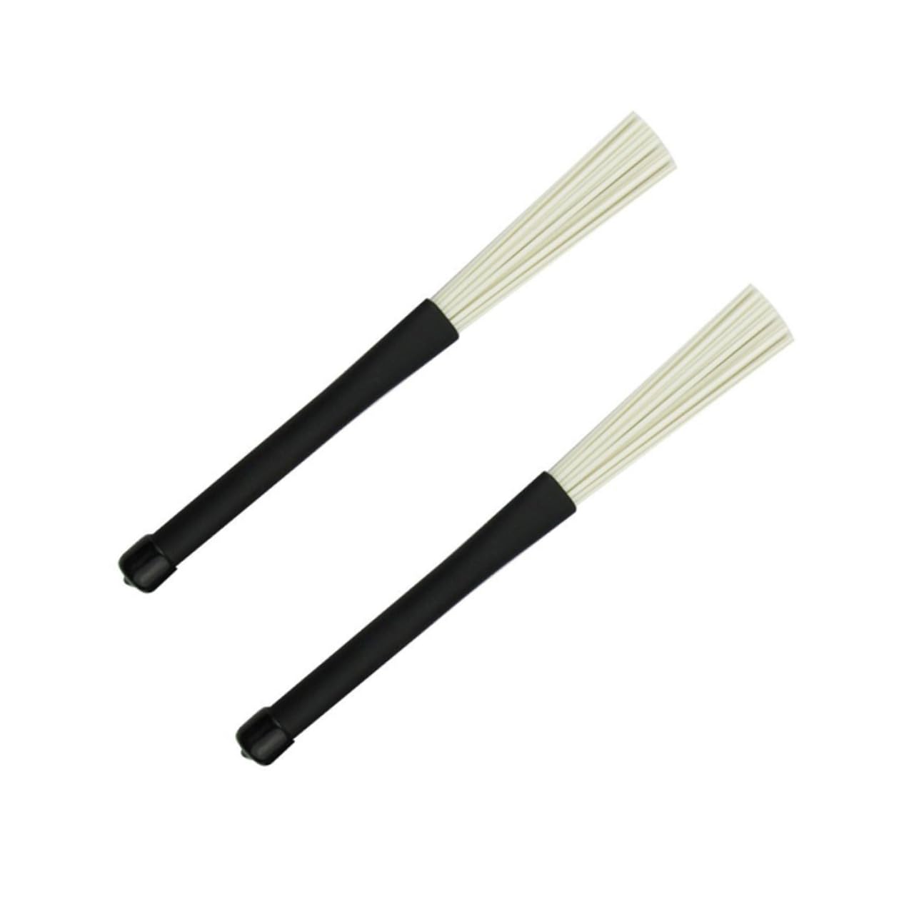 FAVOMOTO 2sets Drum Brushes Drumsticks for Music Lovers Jazz Drum Stick Soft Handle 2pcs*2