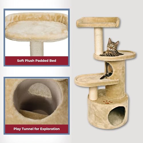 Árbol para Gatos TRIXIE Oviedo Beige Grande miniatura 3