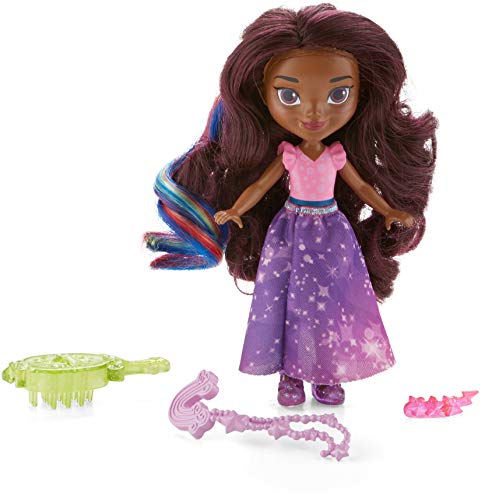 Fisher-Price Sunny Day Nickelodeon Sunny Day, Pop-in Style Ball Gown Rox, Multicolor, 6 inches